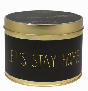 sojawaskaars in blik